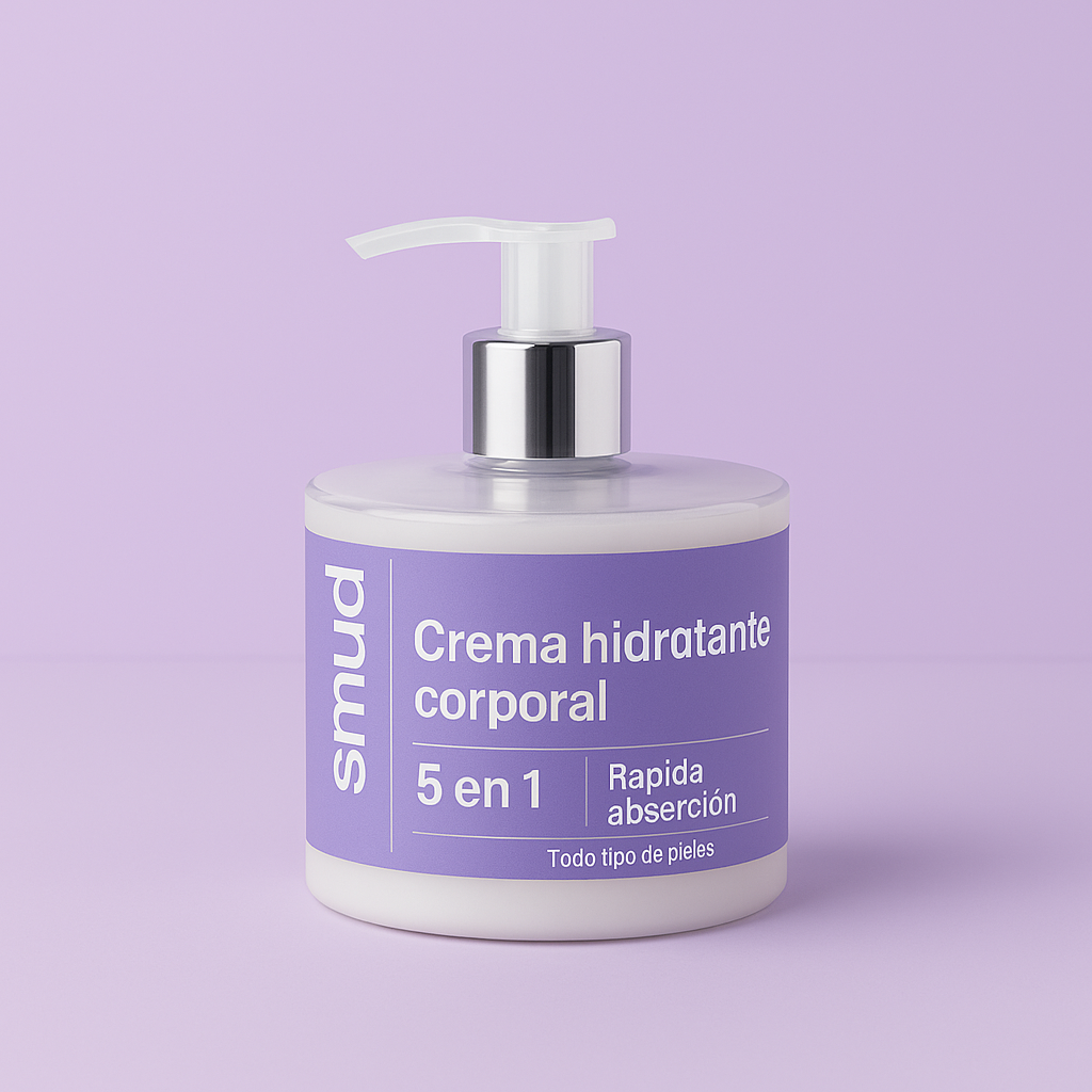 Crema Humectante 5 en 1 Post-Depilatoria (200ml)