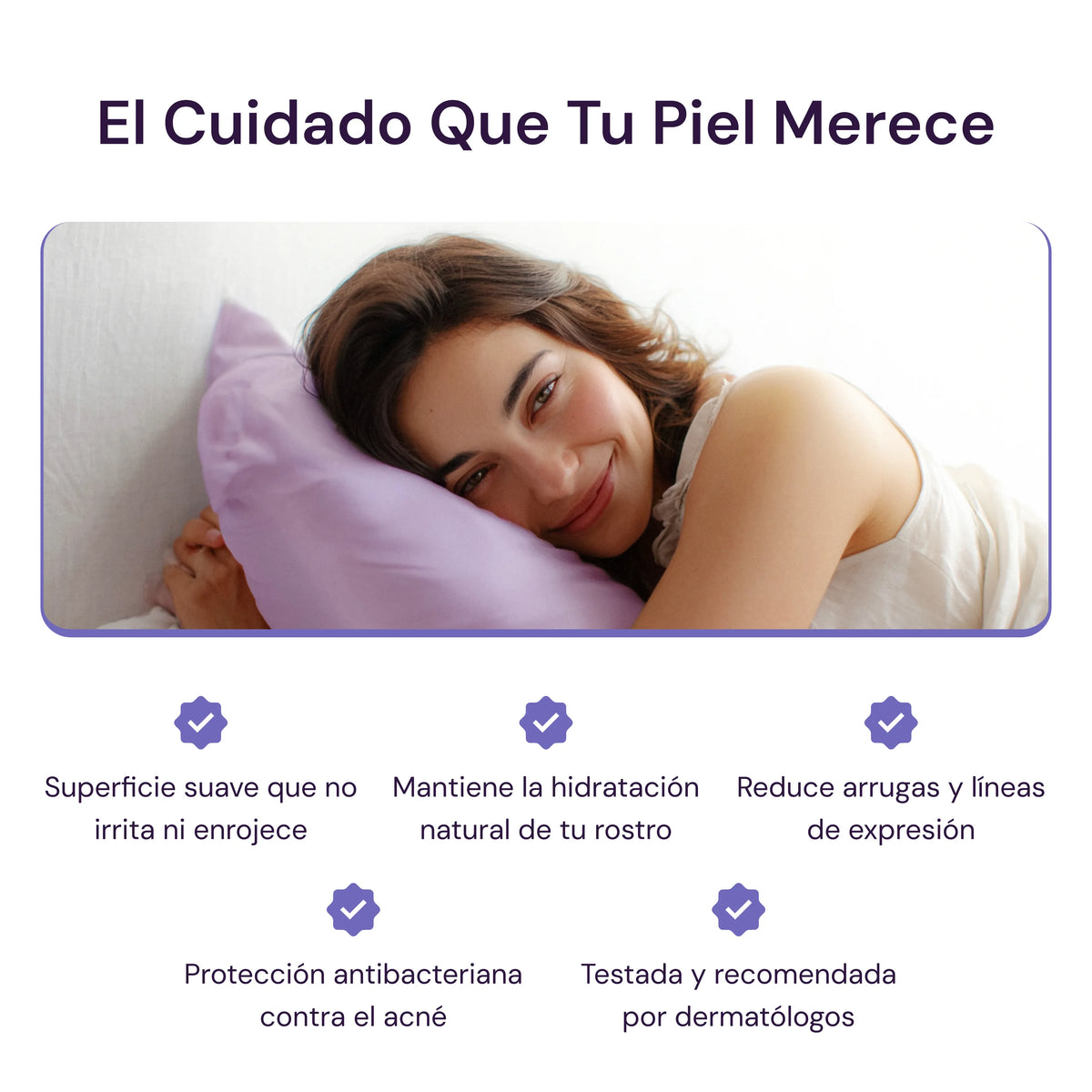 Smud Sleep® Funda de Almohada de Seda