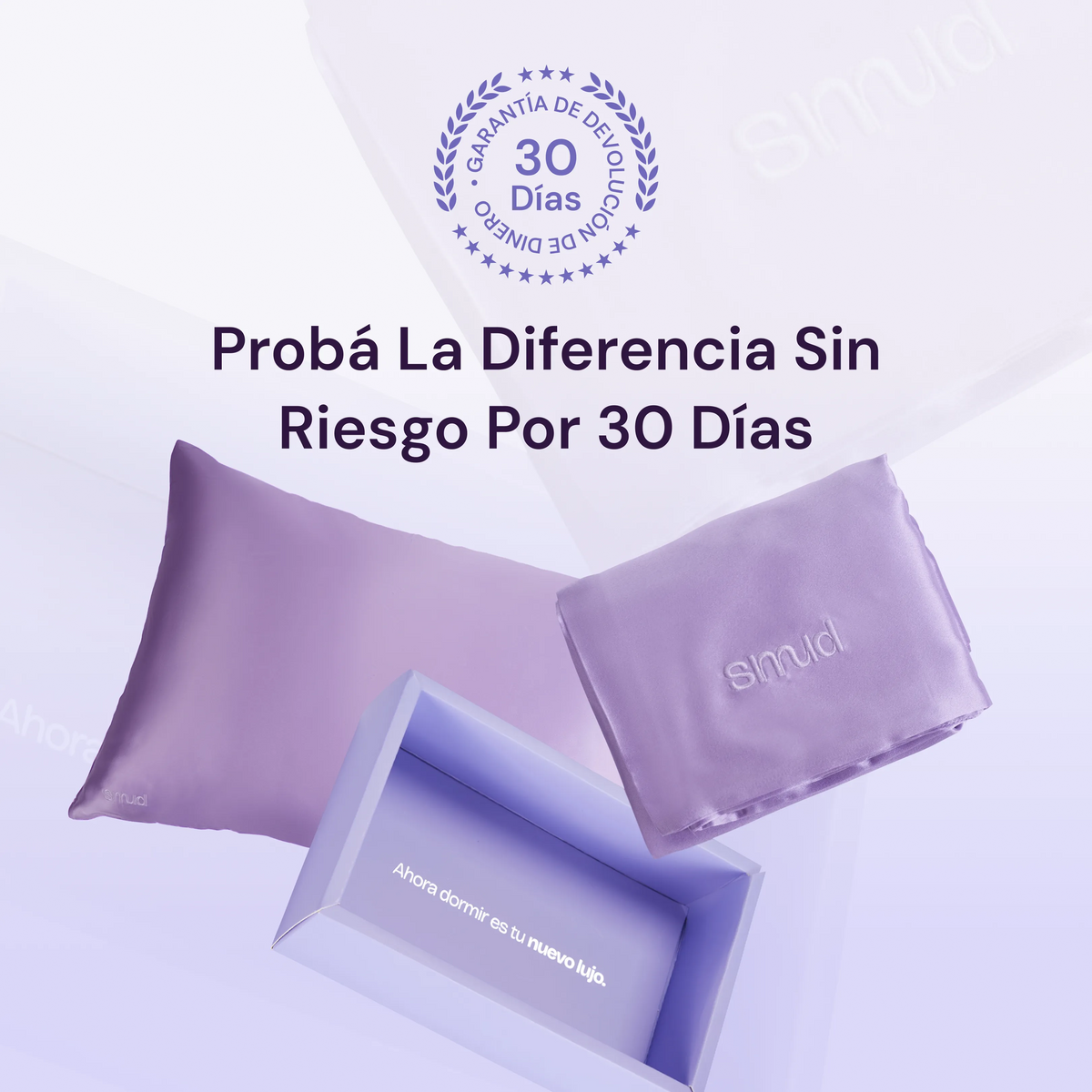 Smud Sleep® Funda de Almohada de Seda