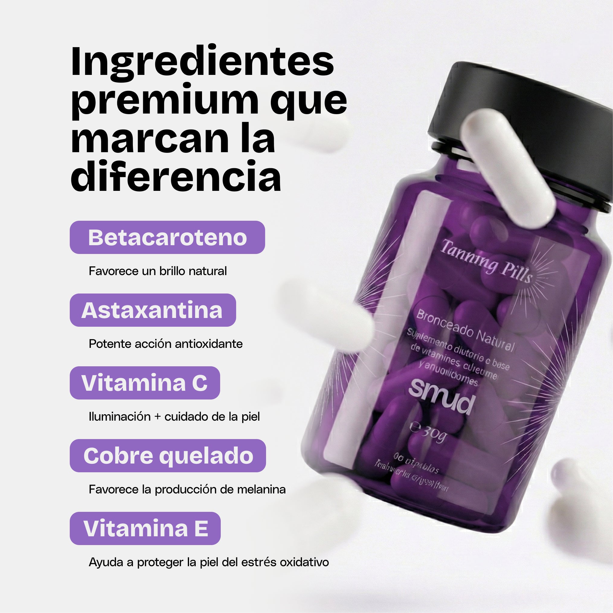 Tanning Pills (60 cápsulas)