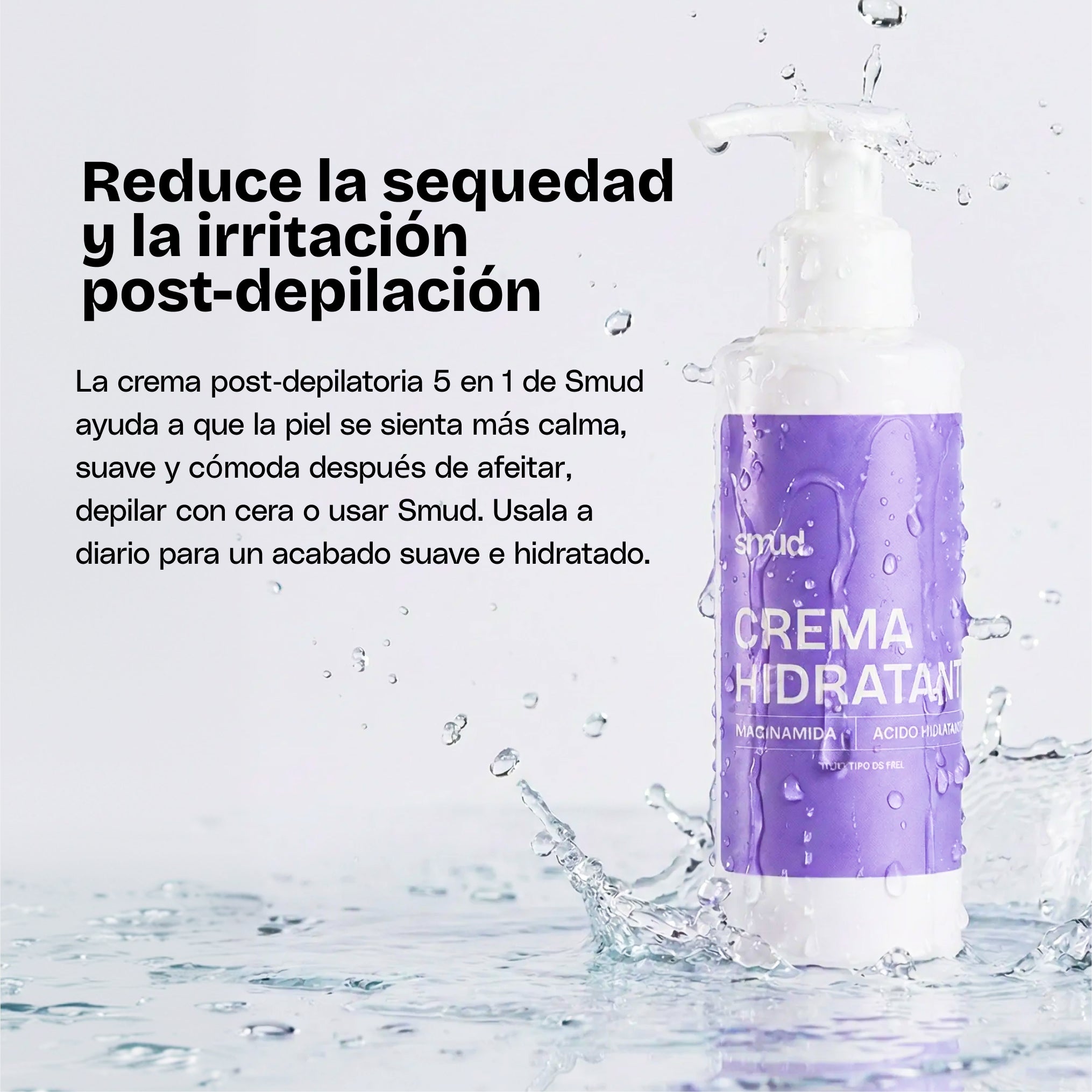 Crema Humectante 5 en 1 Post-Depilatoria (200ml)