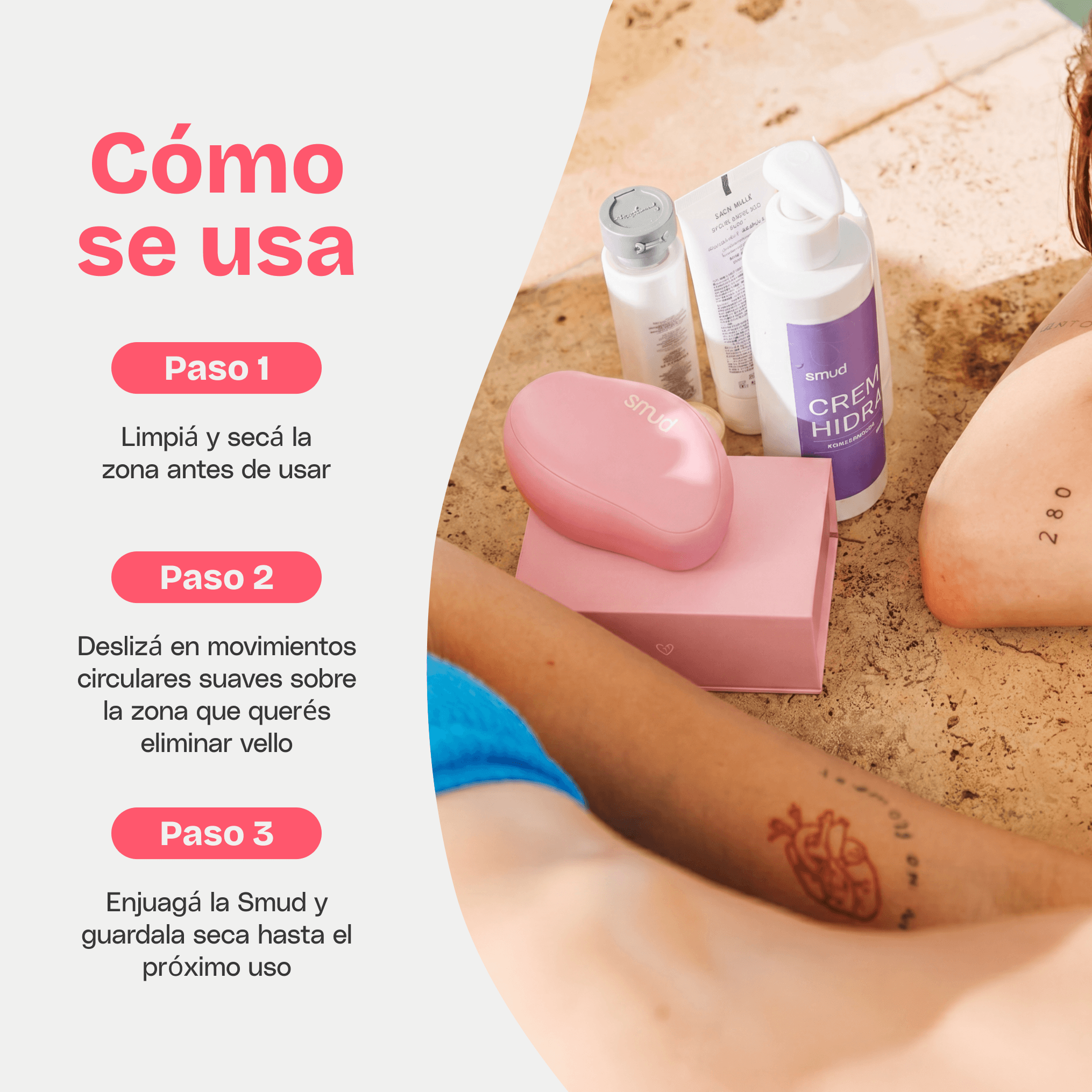 Borrador de Vello Smud Pink (Edición Especial)