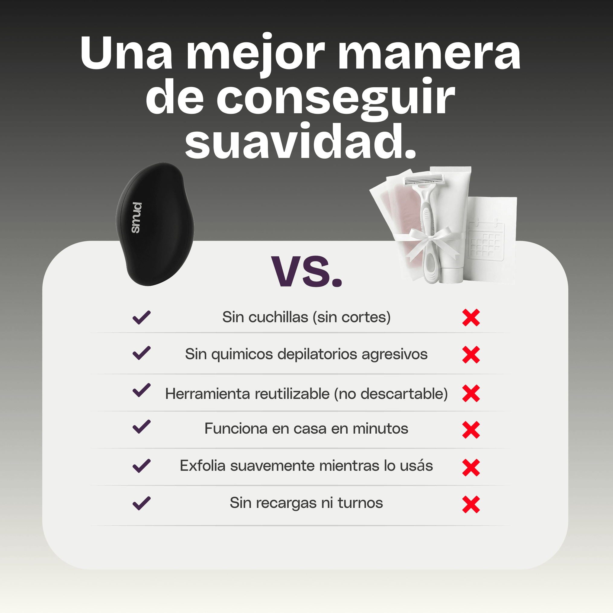 Borrador de Vello Smud Black