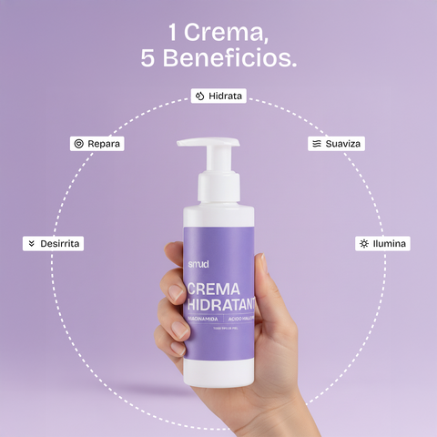 Crema Humectante 5 en 1 Post-Depilatoria (200ml)
