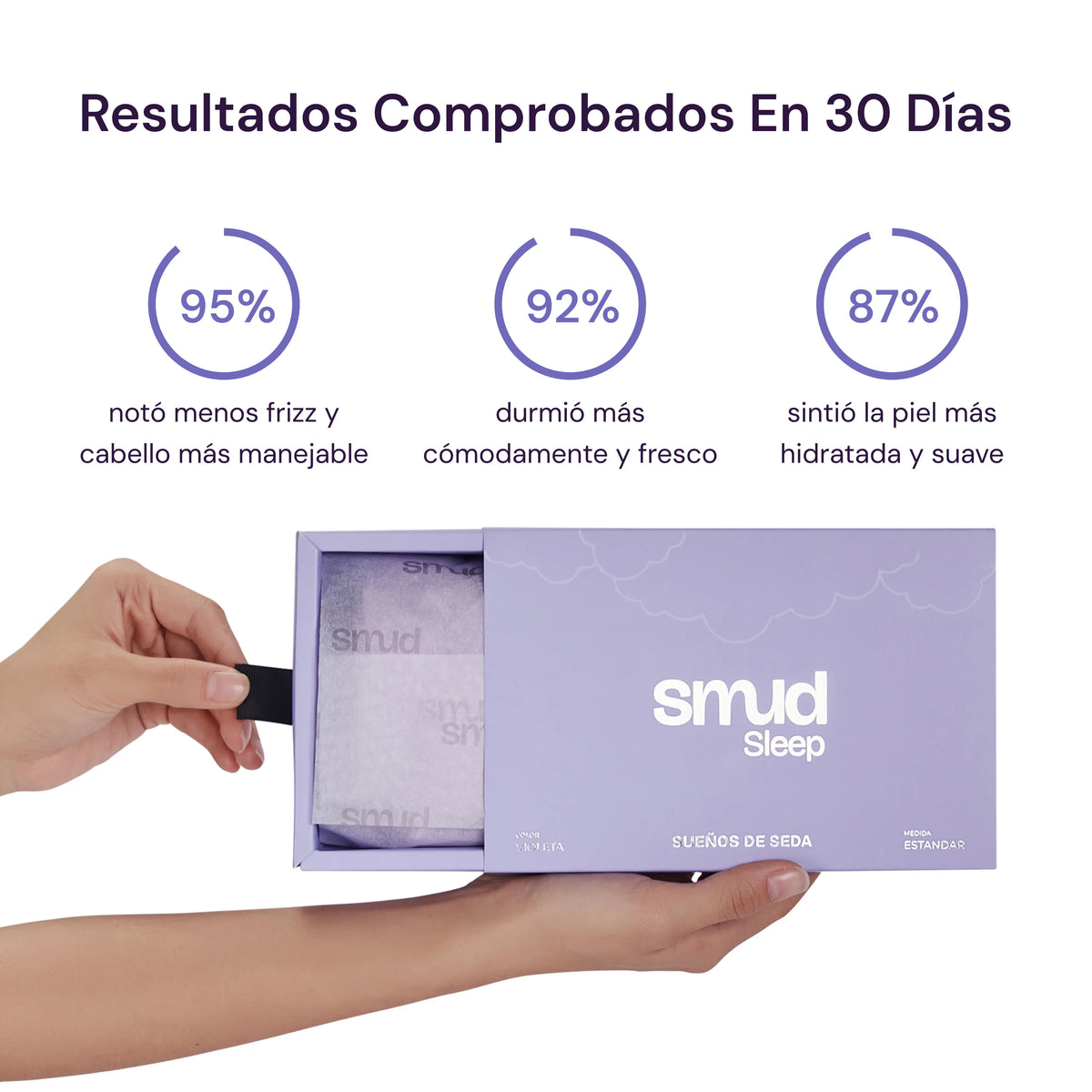 Smud Sleep® Funda de Almohada de Seda