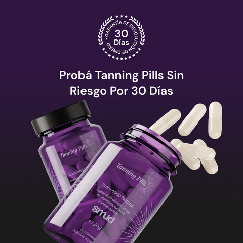 Smud Tanning Pills (60 días) | Cápsulas de bronceado natural